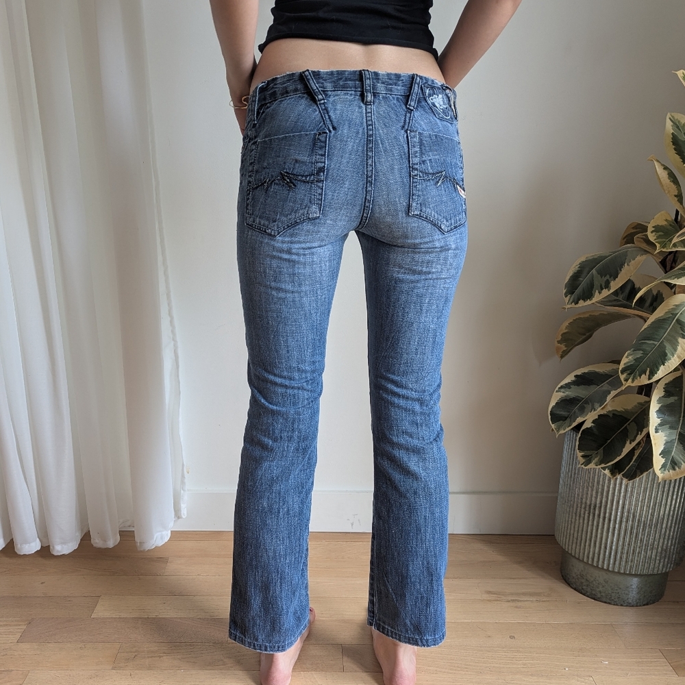 Parasuco Blue Boot Cut Y2k Jeans Classic Style